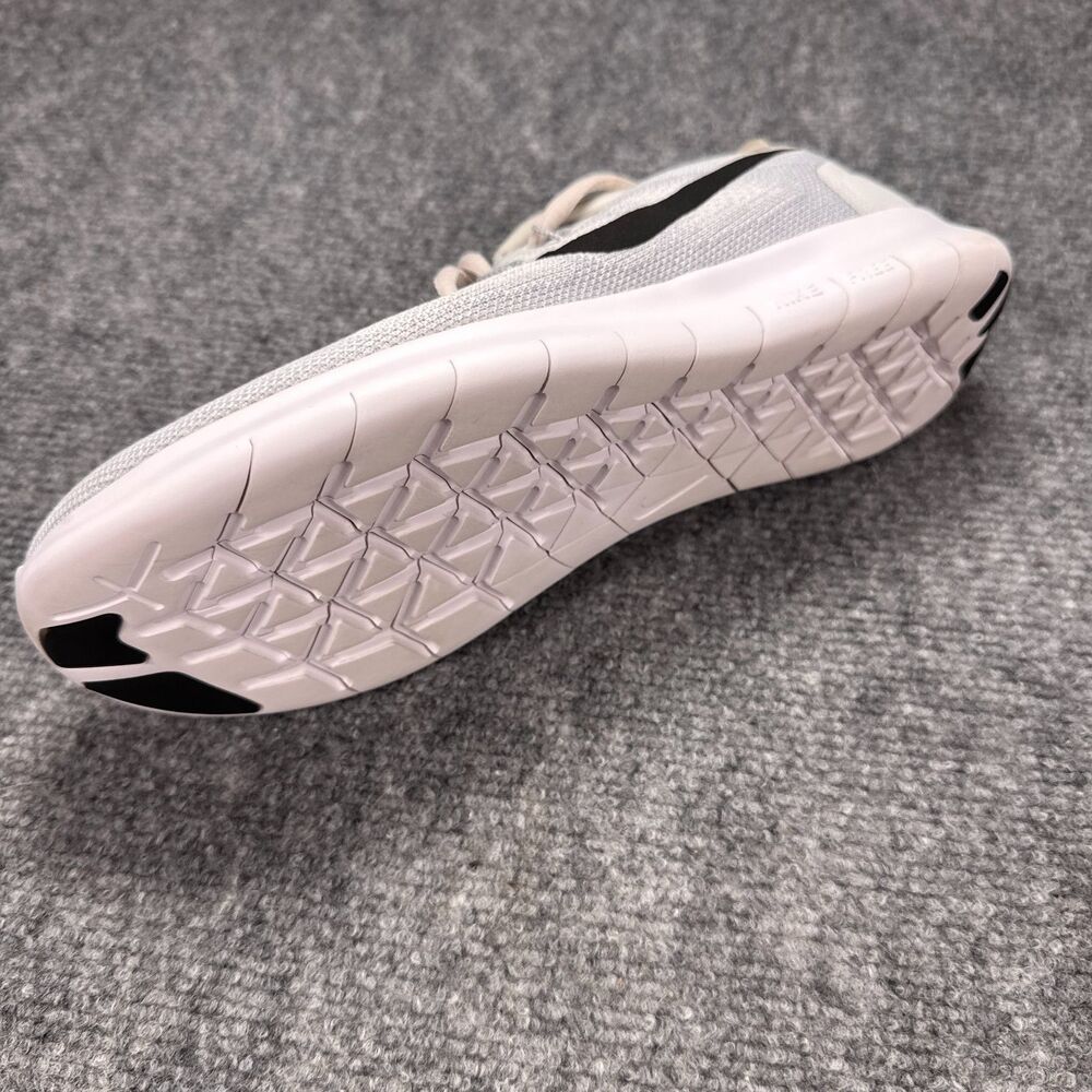 Nike Free RN 2017 Womens Size 8.5 White Black Athletic Running Shoes Sneakers - Picture 13 of 13
